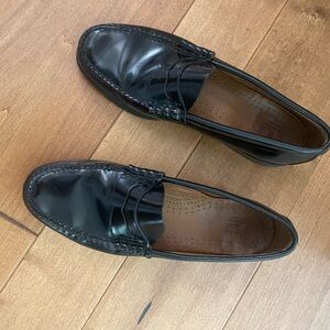 G.H. Bass Classic Black Leather Loafers